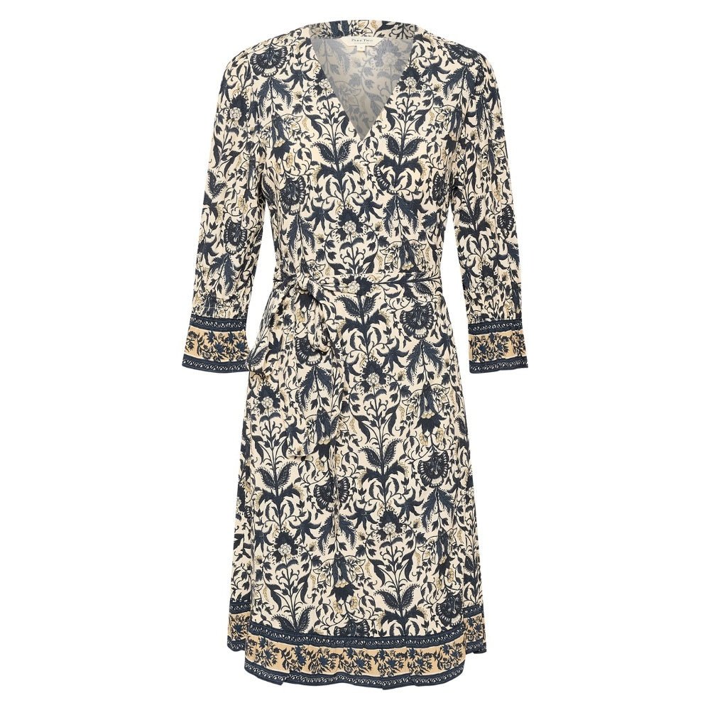 Part Two Saria PW Kjole Navy Print