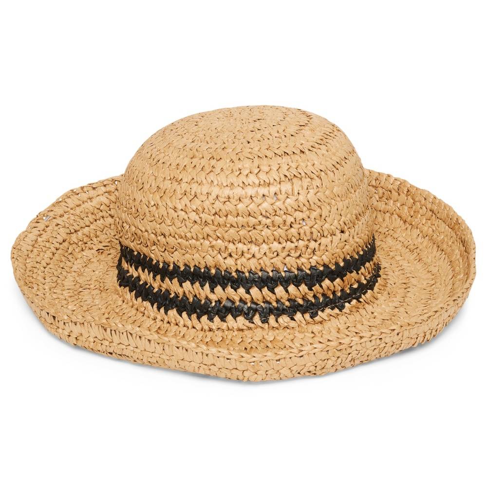 Part Two W Alize Hat Natural Raw Stripe