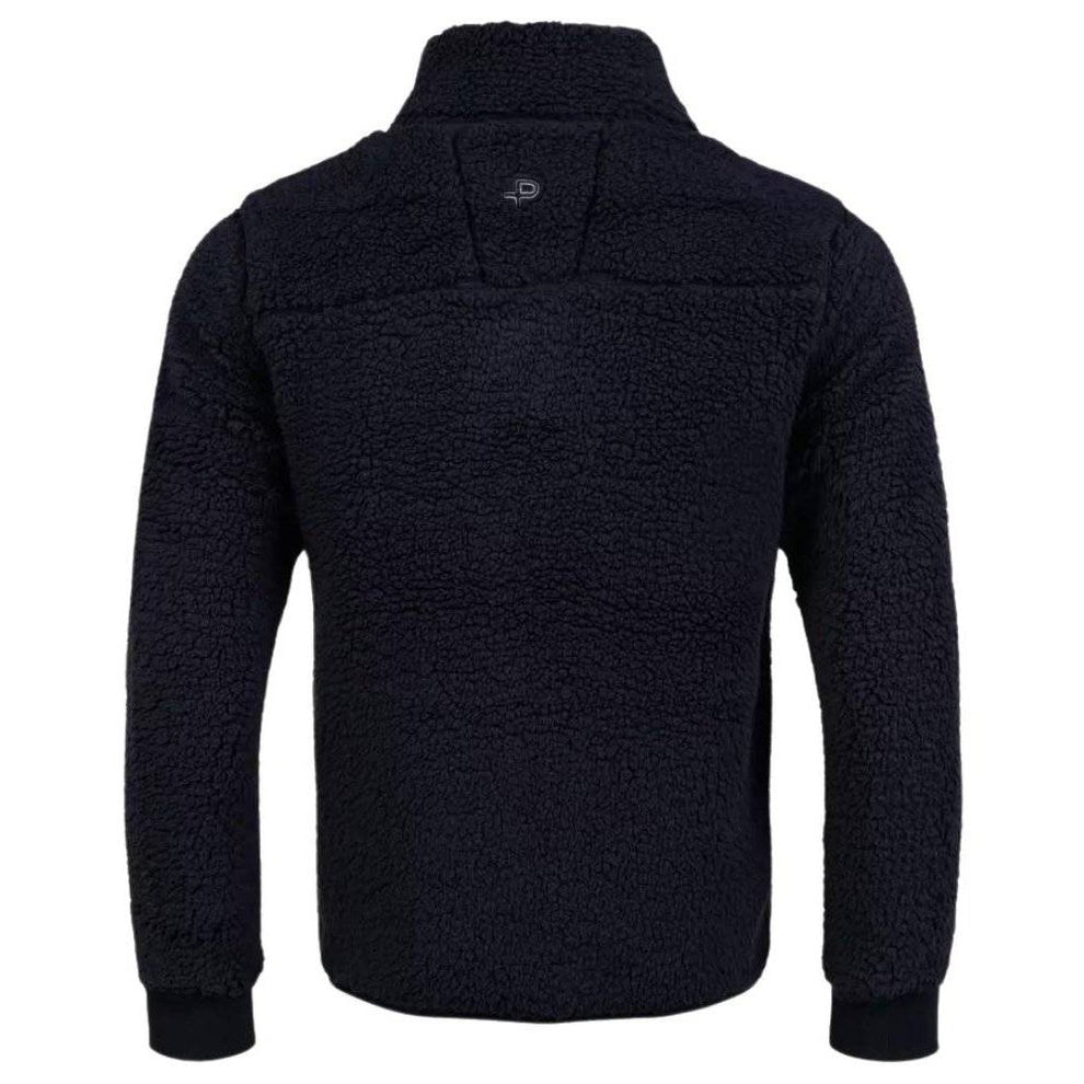 Pelle P M Sherpa Zip Fleece Navy Blue