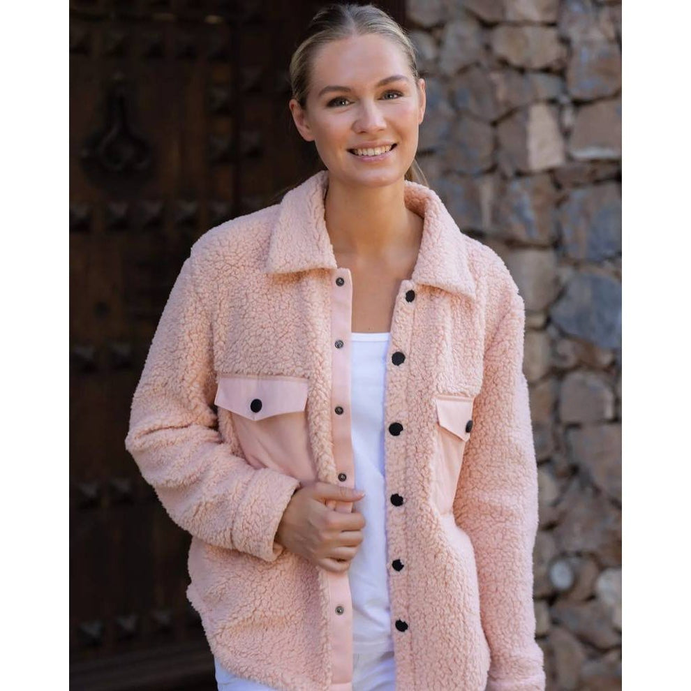 Pelle P W Sherpa Overshirt Frozé
