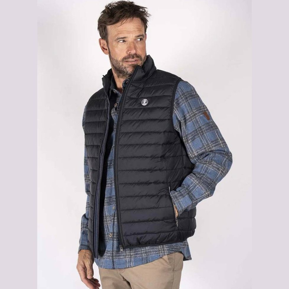 Pre End M Derry Vest Ultra Dark Navy