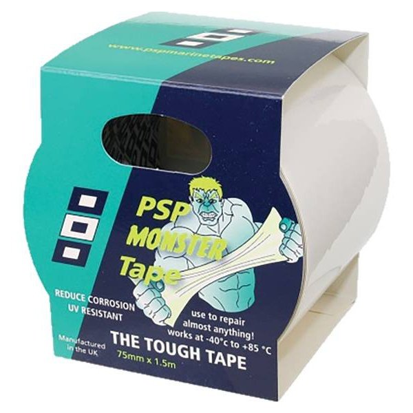 PSP MonsterTape 75mm x 1,5m Clear