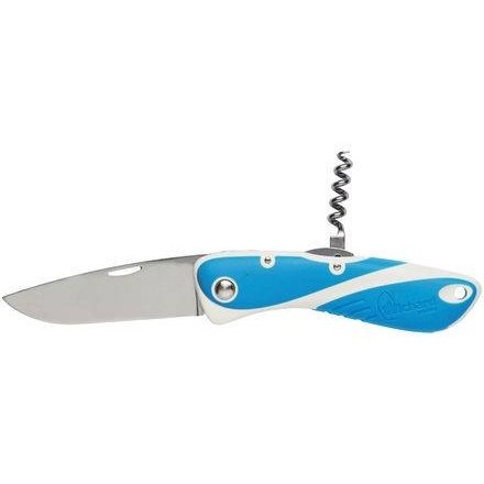 Wichard Aquaterra foldekniv med proptrækker, hvid/blå
