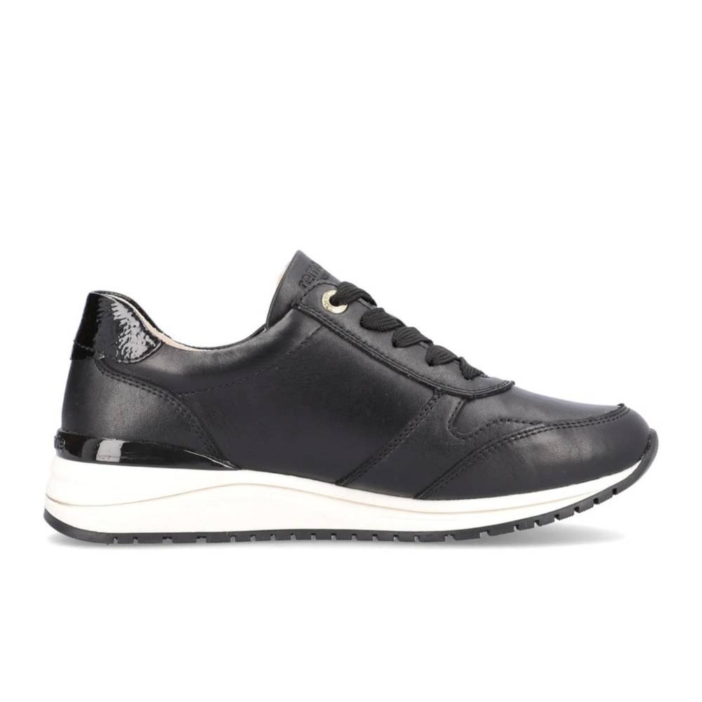 Remonte W Sneaker Med Lynlås - Sort