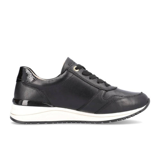 Remonte W Sneaker Med Lynlås - Sort