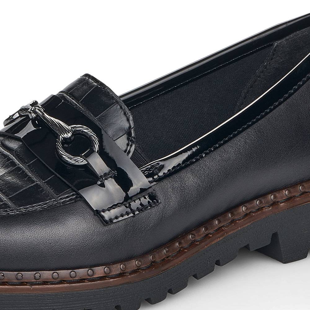 Rieker W Loafers Black