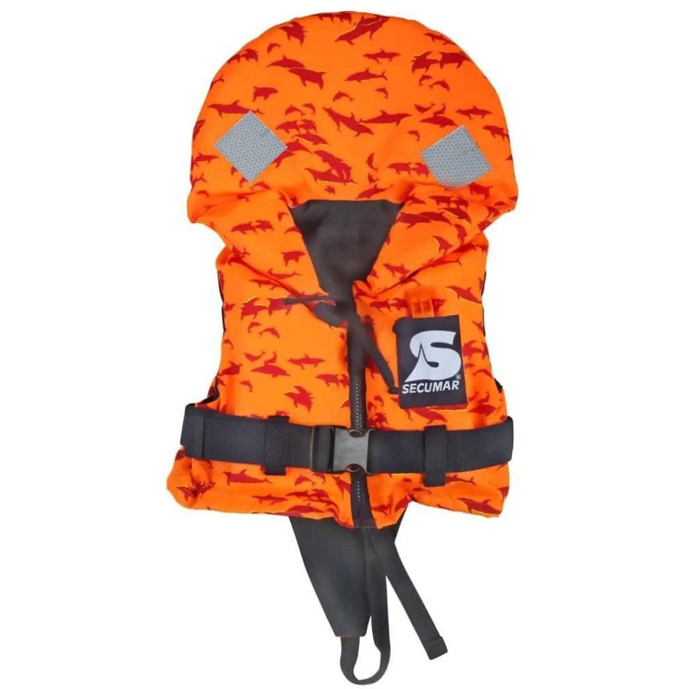 Secumar Bravo Print Redningsvest Orange 15-20 kg