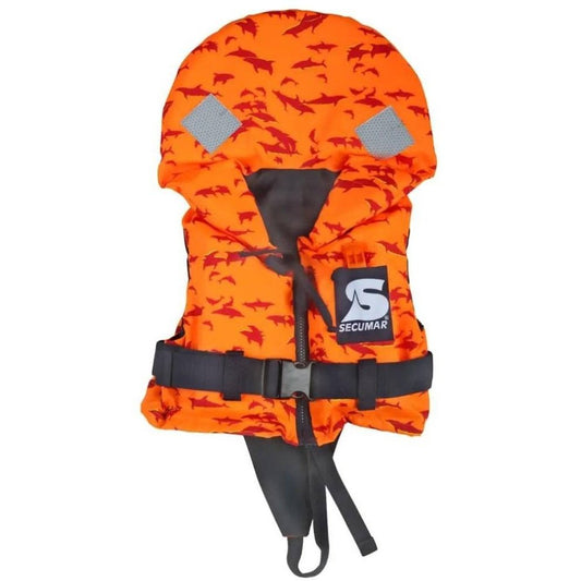 Secumar Bravo Print Redningsvest Orange 10-15 kg