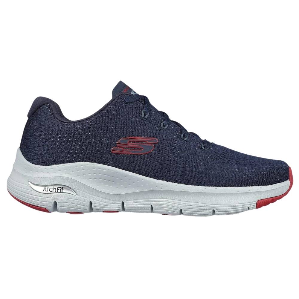 Skechers M Arch Fit Navy Red