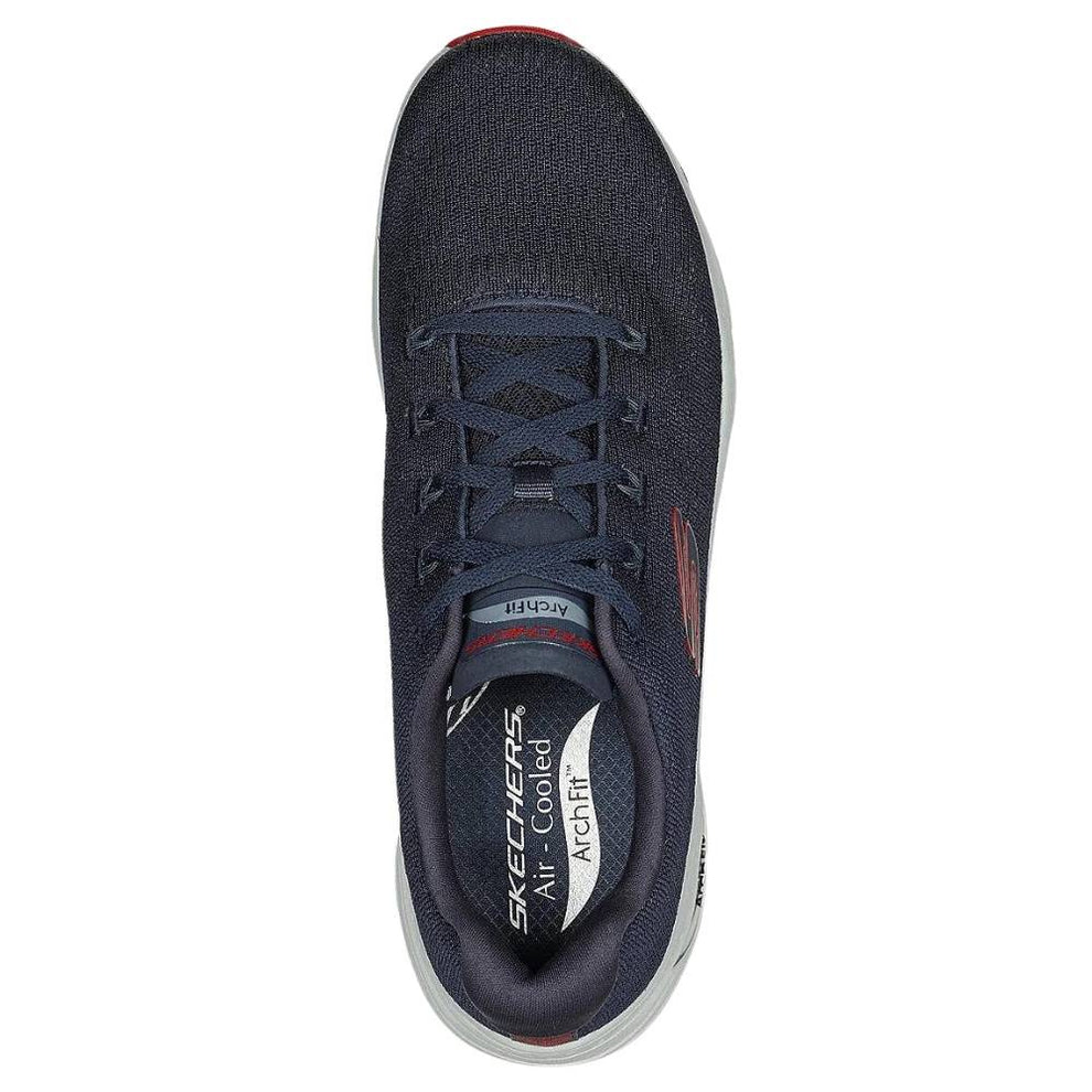 Skechers M Arch Fit Navy Red