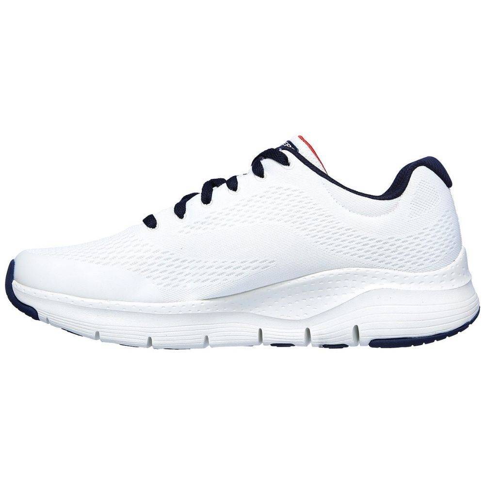 Skechers M Arch Fit Sneaker WHITE-NAVY