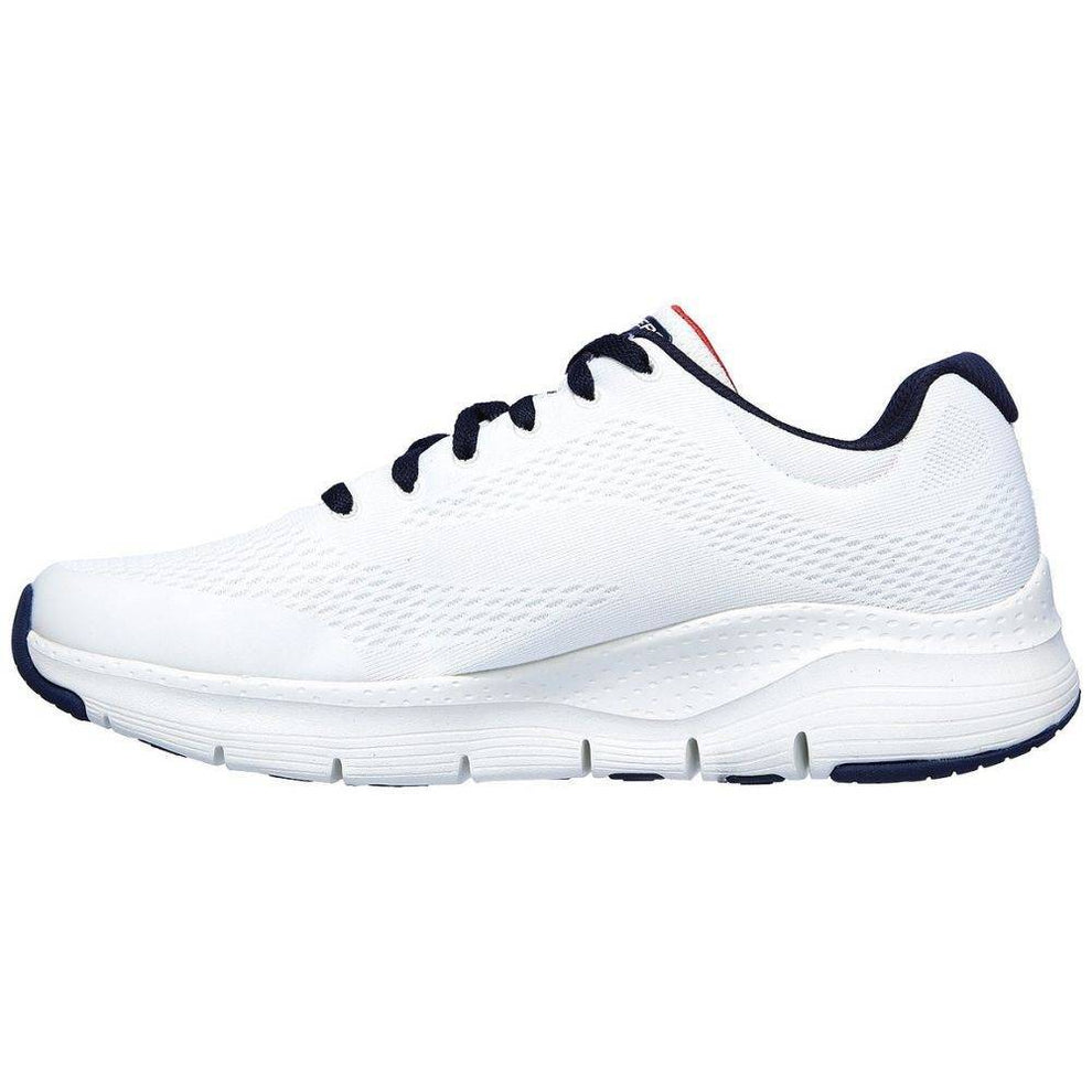 Skechers M Arch Fit Sneaker WHITE-NAVY