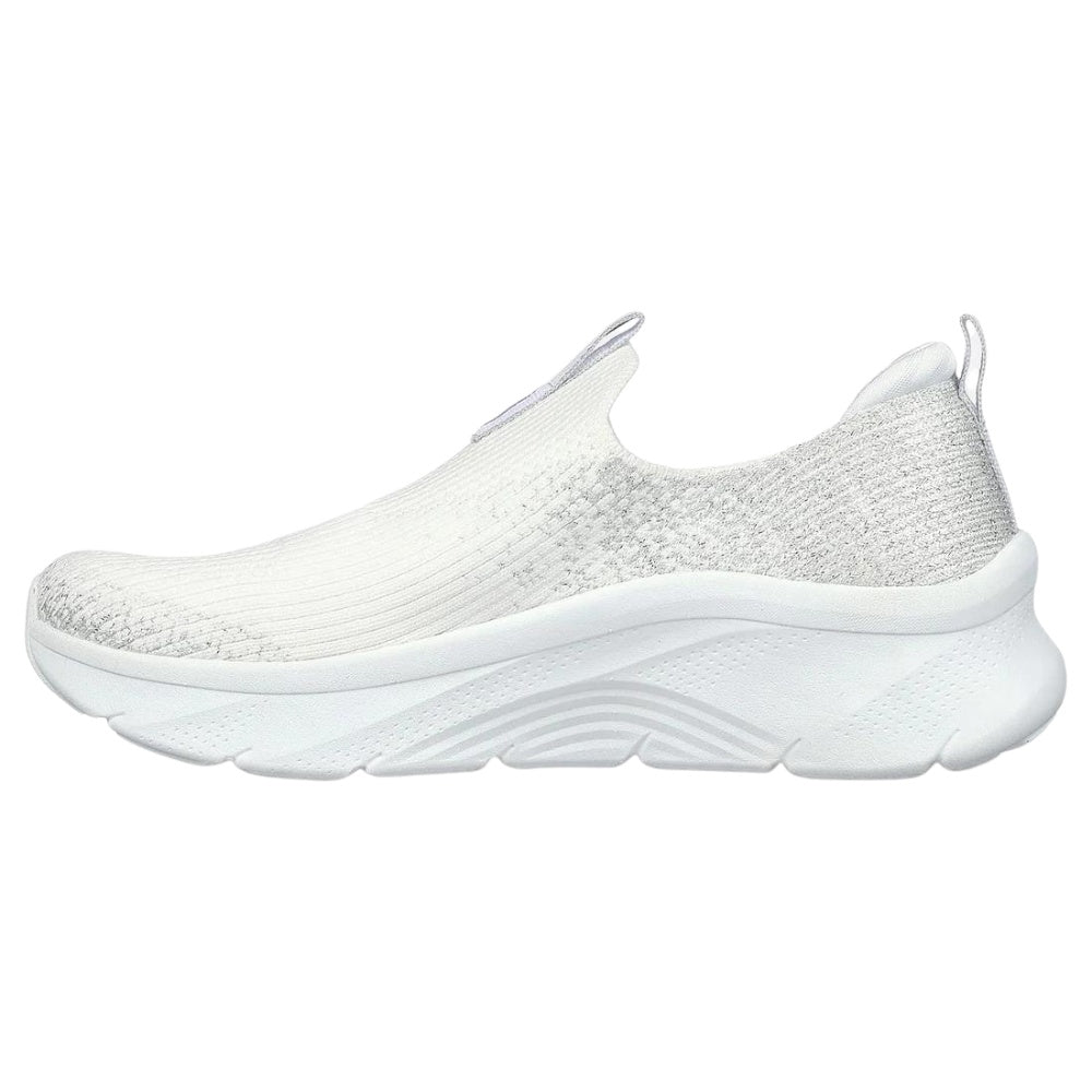 Skechers W Arch Fit D'Lux Sneaker Hvid/Sølv