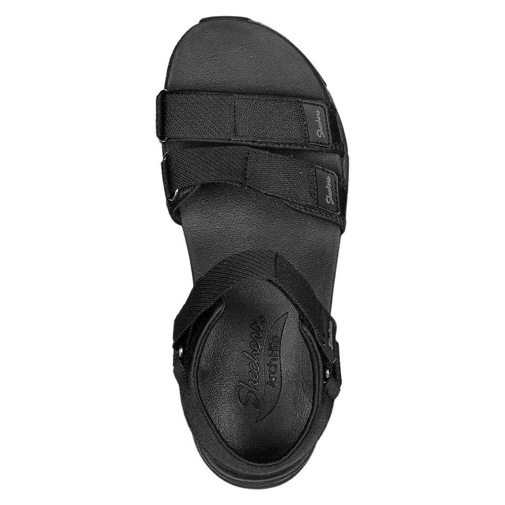 Skechers W Arch Fit Fresh Bloom Sandaler Sort