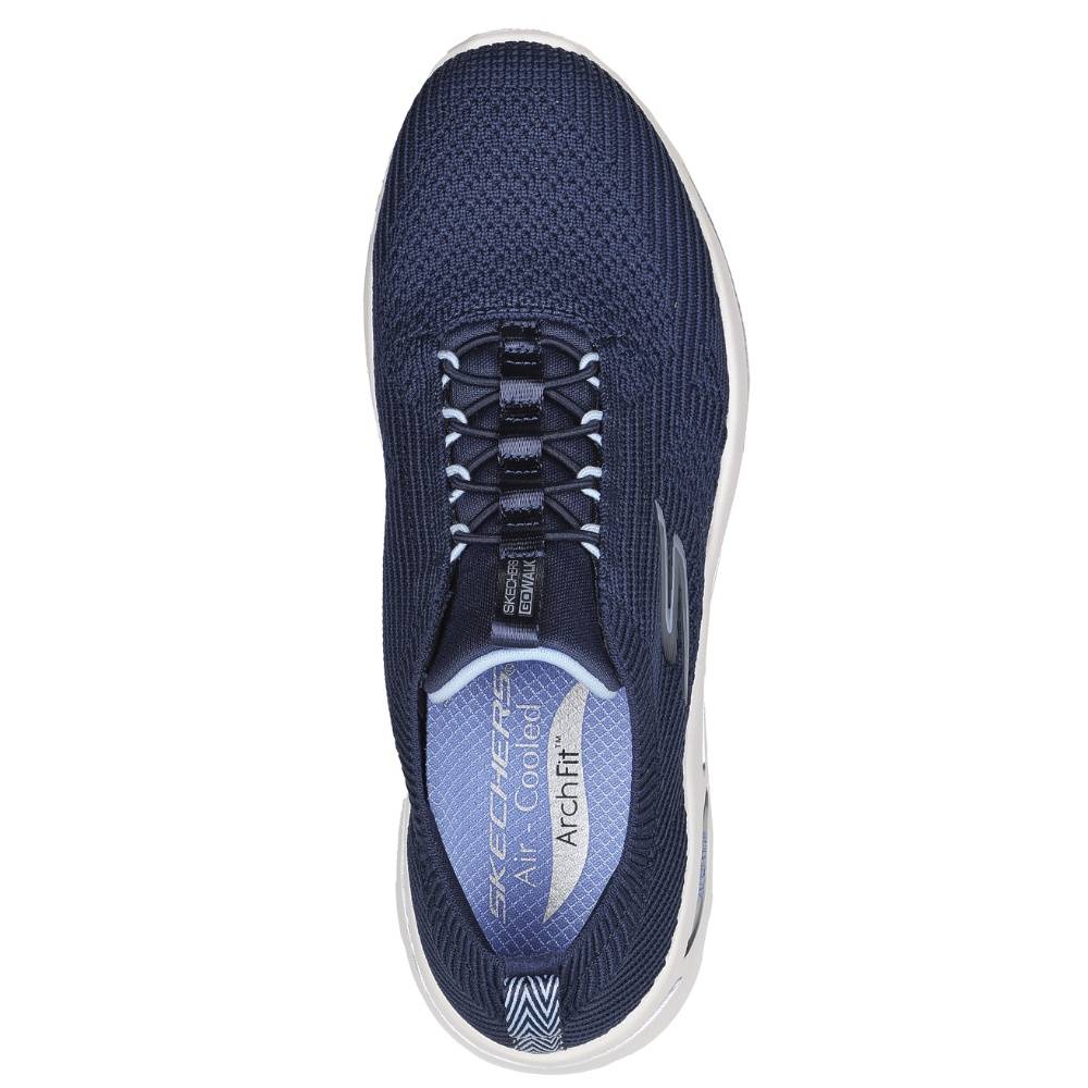 Skechers W Go Walk Arch Fit Navy Light Blue