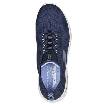 Skechers W Go Walk Arch Fit Navy Light Blue