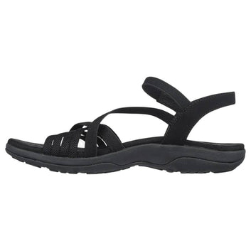 Skechers W Reggae Slim Sandal Sort