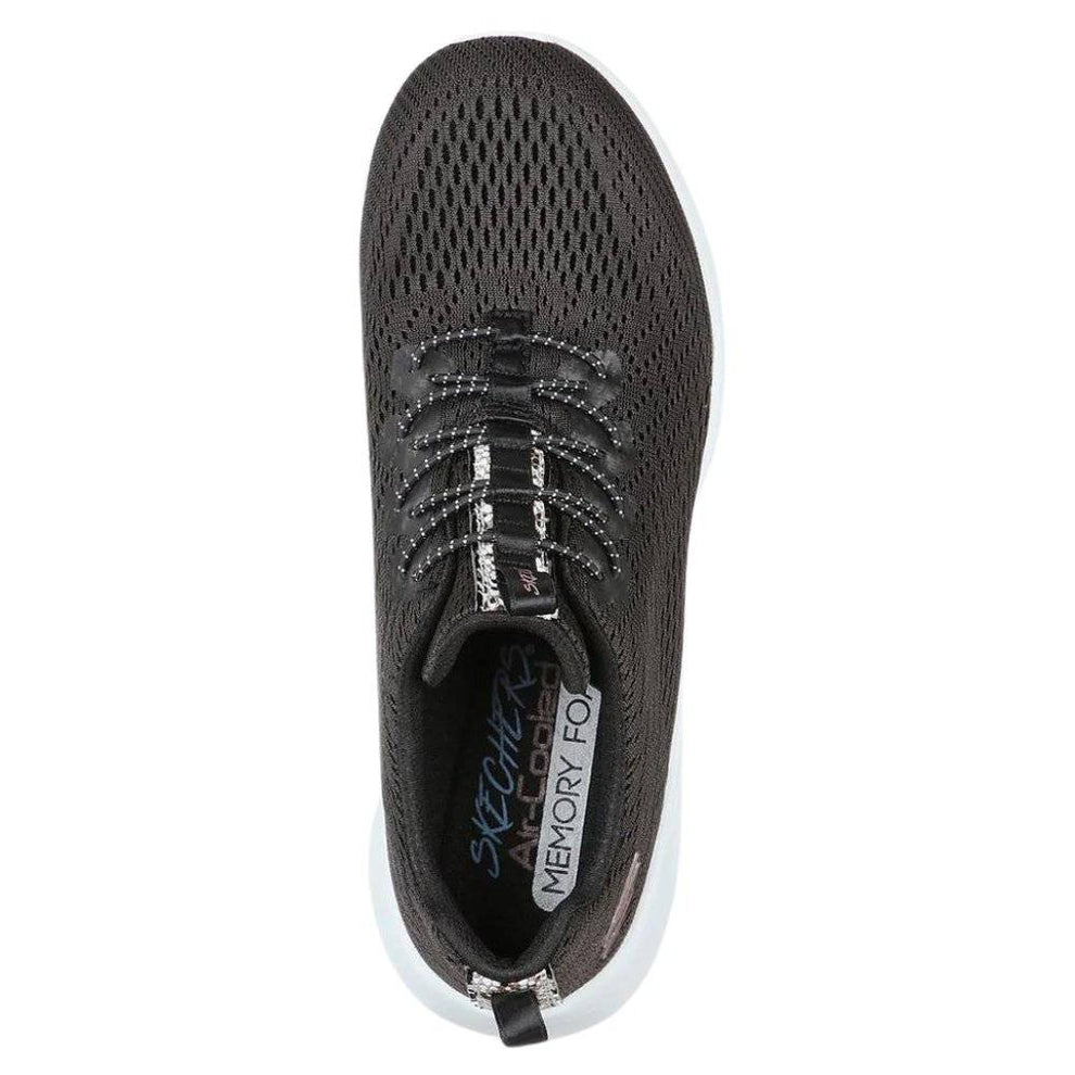 Skechers W Ultra Flex Lite Groove Sneaker Sort