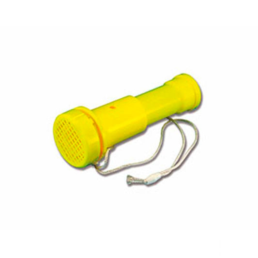 Tågehorn kompakt gul plast