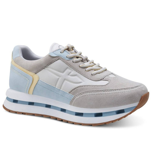 Tamaris W Plateau Sneaker Light Grey Comb