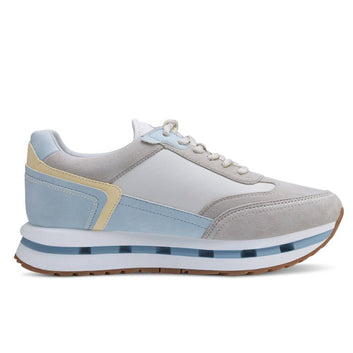 Tamaris W Plateau Sneaker Light Grey Comb