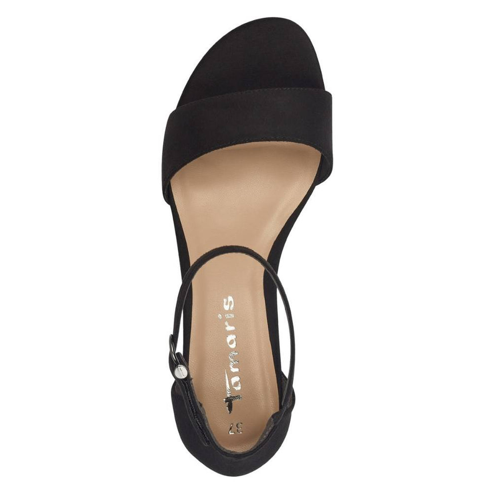 Tamaris W Sandal Med Blokhæl Sort