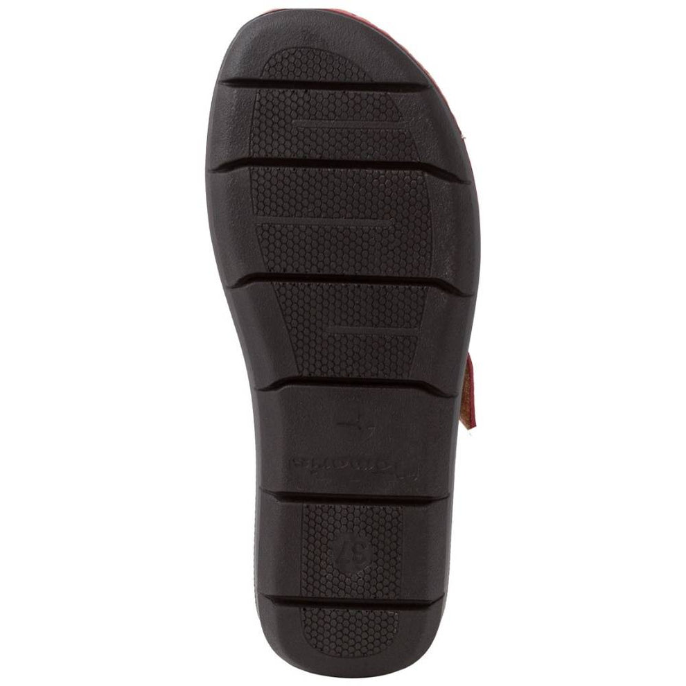 Tamaris W Smutters med Velcro Remme Red