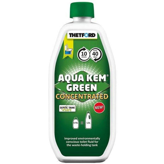 Toiletvæske Thetford Aqua Kem Green Koncentreret, 750ml