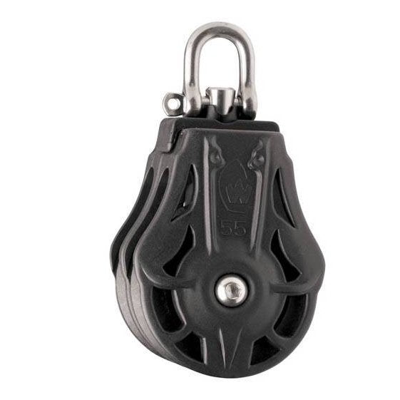 Wichard 45 mm dobbeltblok m/svirvel til 10 mm line