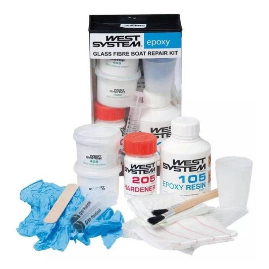 West System Glasfiber Boat Repair kit, 300 g epoxy