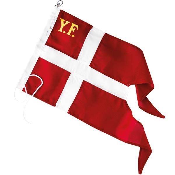 YF Flag - Yachtflag 34 x 65 cm broderet